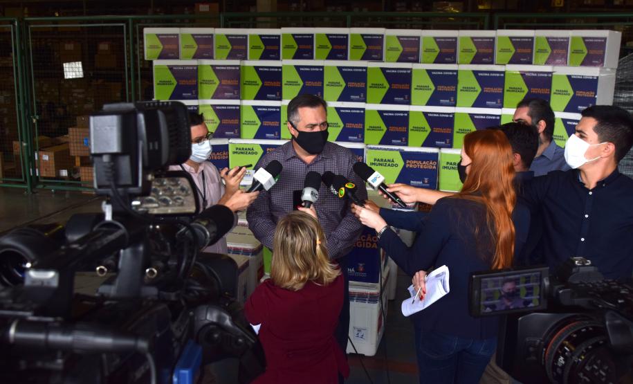 Estado começa a distribuir novo lote de vacinas por Cascavel
