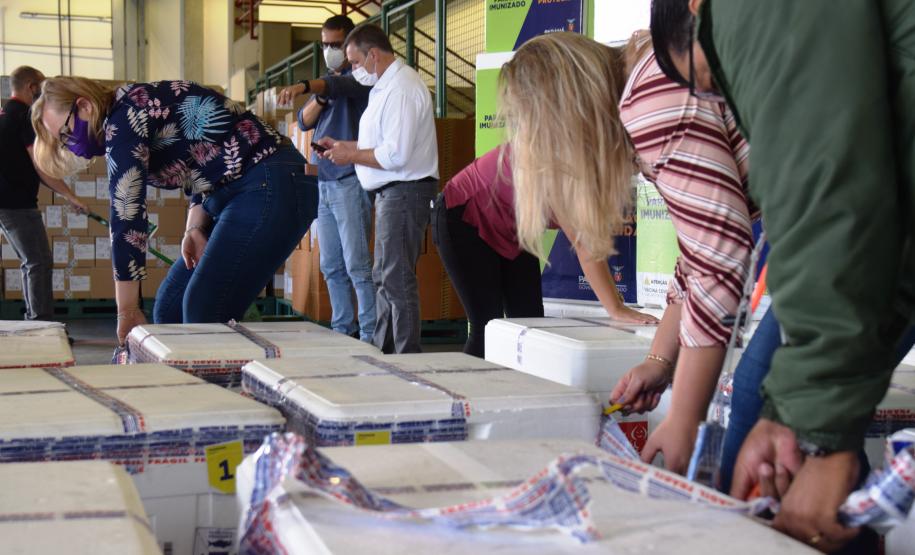 Estado começa a distribuir novo lote de vacinas por Cascavel