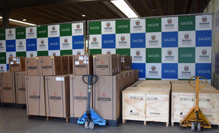Sesa recebe 37 ventiladores doados pelo Sistema Ocepar