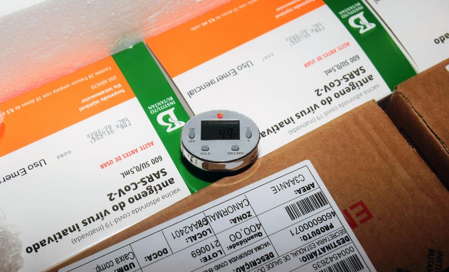 Paraná distribui mais 129,2 mil doses para vacinação de idosos com mais de 75 anos