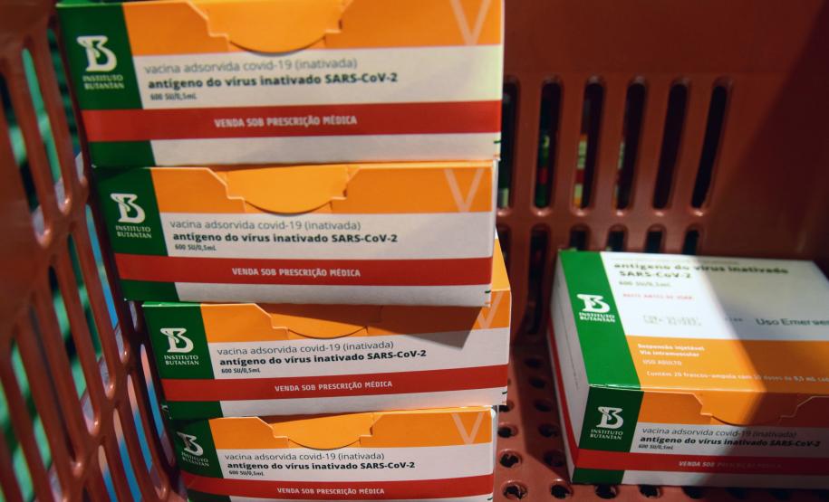 Paraná distribui mais 129,2 mil doses para vacinação de idosos com mais de 75 anos