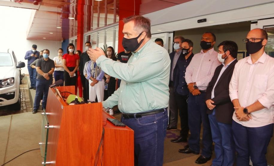 Saúde anuncia novos leitos no HUOP e em cidades pequenas do Oeste