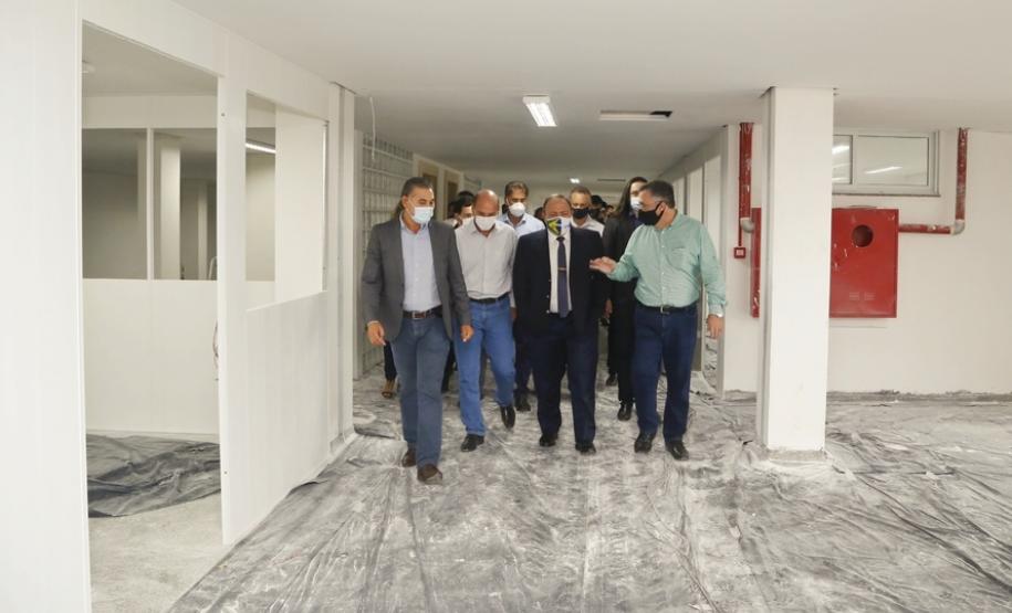 Obras da nova sede do Cisop, em Cascavel, entram na fase final