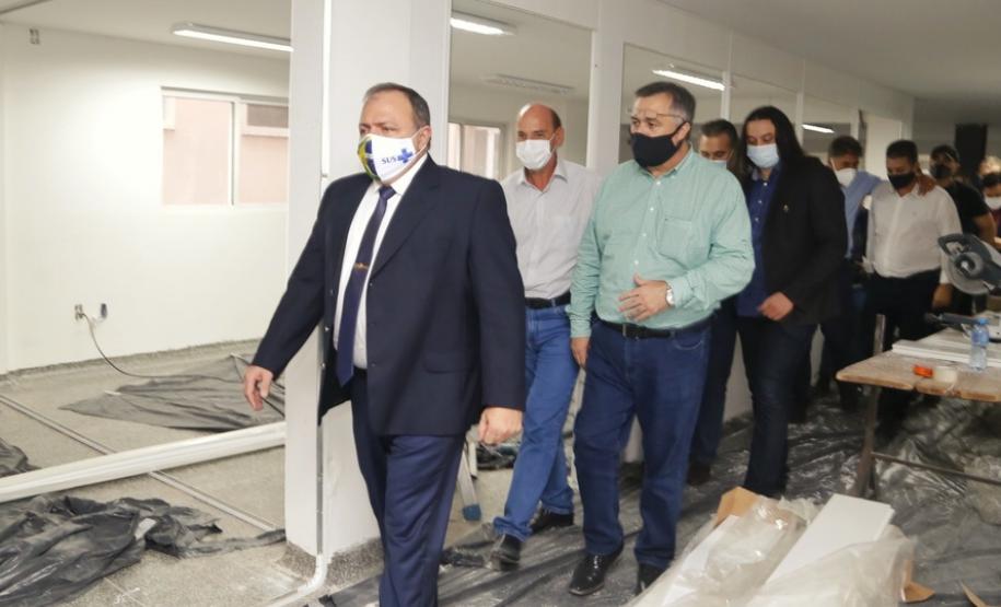 Obras da nova sede do Cisop, em Cascavel, entram na fase final