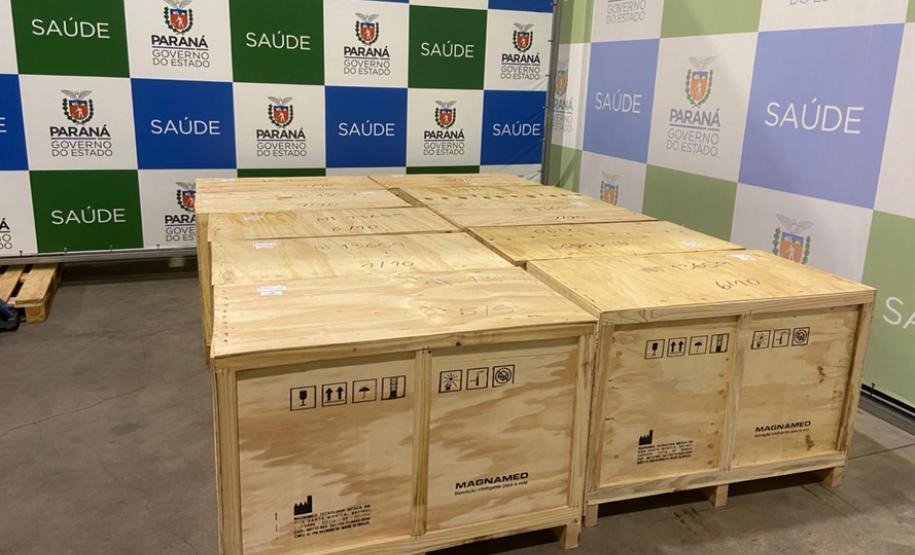 Klabin doa mais 15 respiradores com monitores ao Paraná
