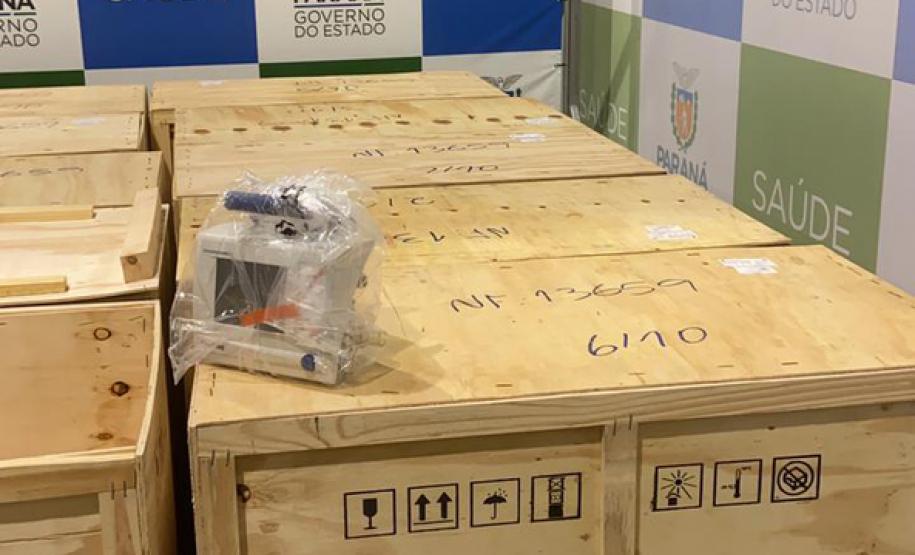 Klabin doa mais 15 respiradores com monitores ao Paraná