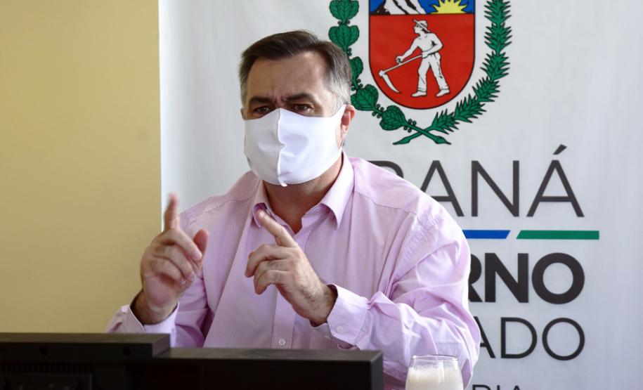 Secretário estadual de Saúde, Beto Preto