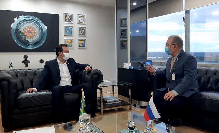 O governador Carlos Massa Ratinho Junior e o secretário de Saúde Beto Preto se reuniram com o ministro da Saúde, Marcelo Queiroga, nesta terça-feira (6) em Brasília.