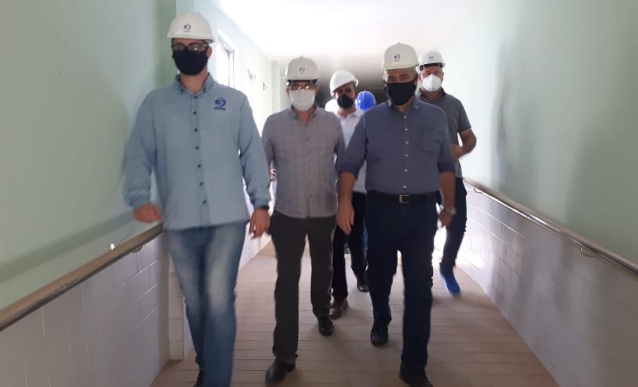 Secretário visita obras do Hospital Regional de Toledo