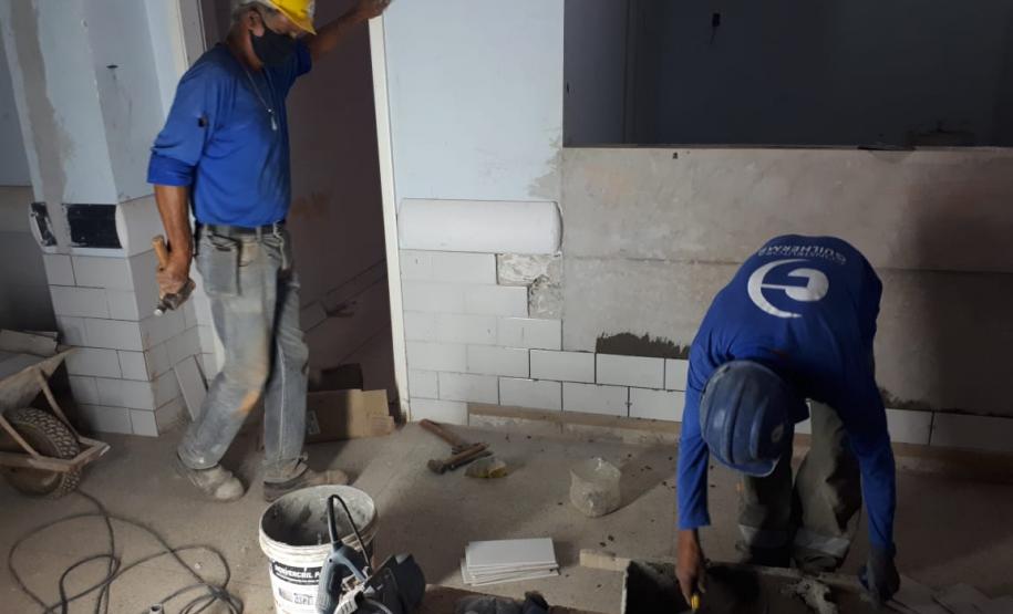 Secretário visita obras do Hospital Regional de Toledo