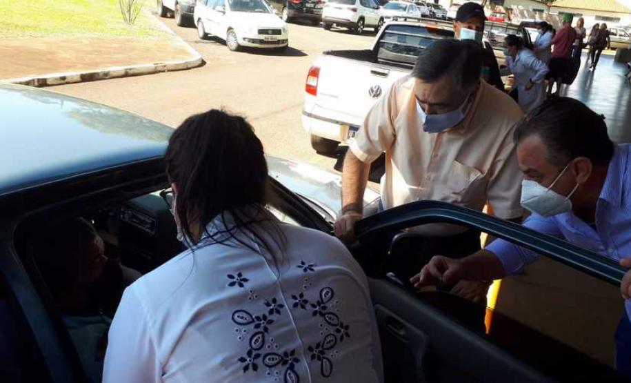 Vacinação contra a Covid-19 em Cambé.