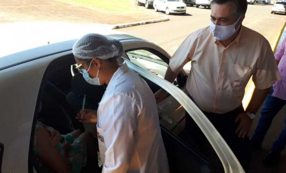 Vacinação contra a Covid-19 em Cambé.