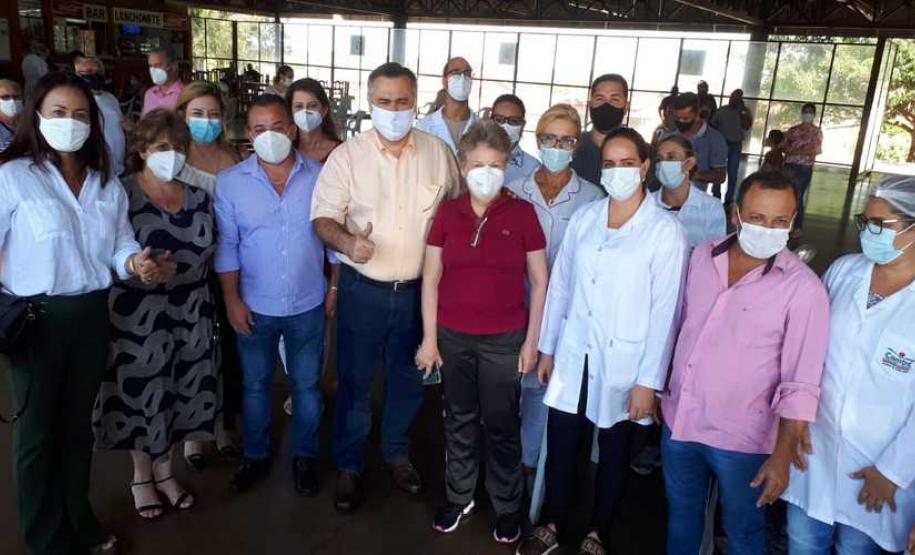 Vacinação contra a Covid-19 em Cambé.