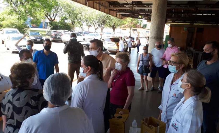 Vacinação contra a Covid-19 em Cambé.
