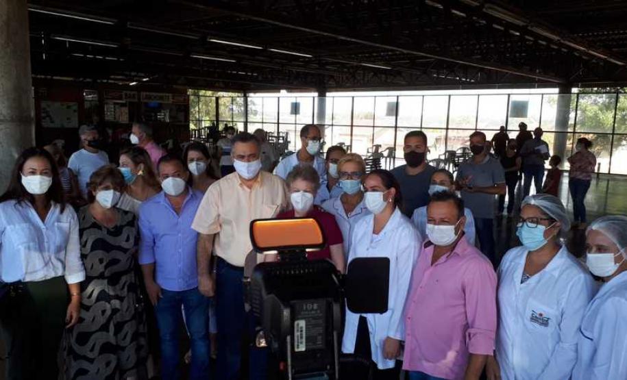 Vacinação contra a Covid-19 em Cambé.