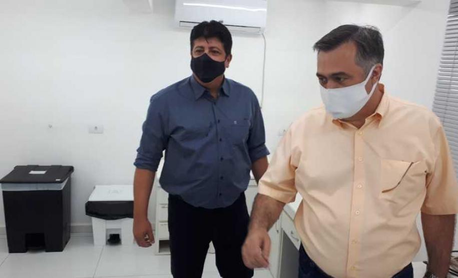 Vacinação contra a Covid-19 em Sertaneja.