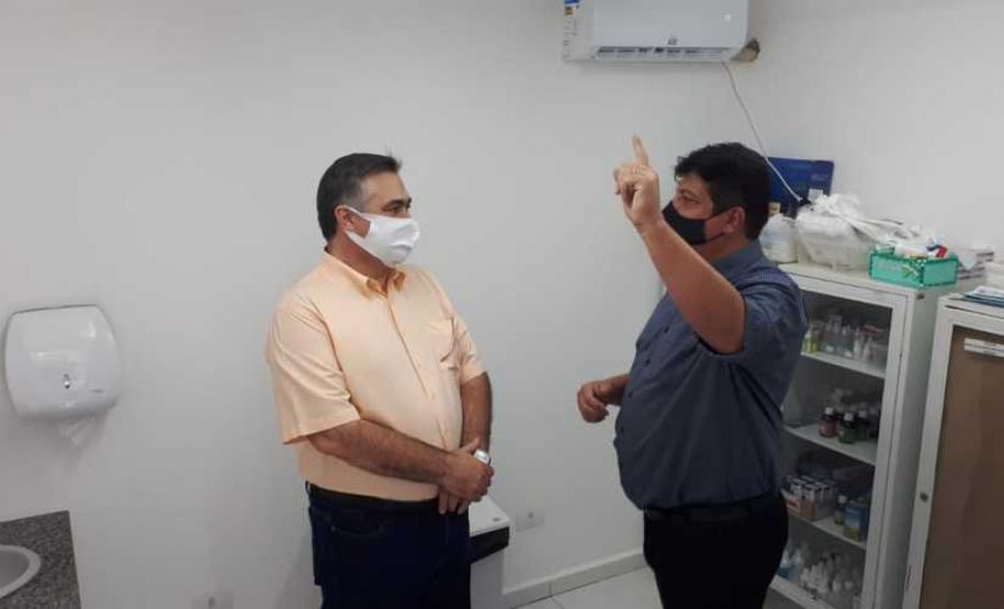 Vacinação contra a Covid-19 em Sertaneja.
