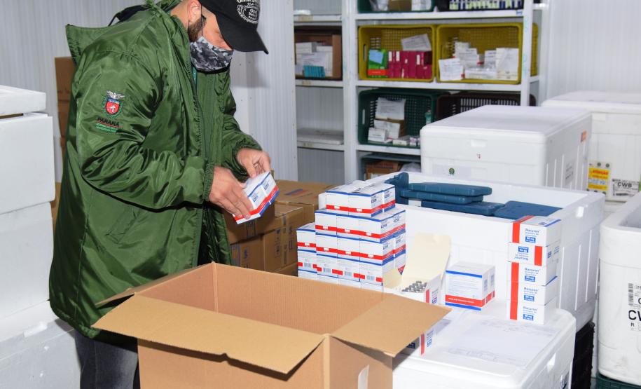 Estado distribui mais 205 mil vacinas contra a Covid-19; veja divisão por regional
