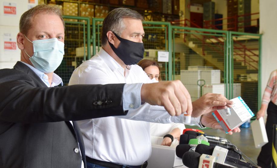 Paraná avança na vacinação de pessoas acima de 60 anos e profissionais da segurança