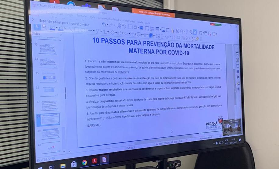Sesa recomenda 10 passos para a prevenção da mortalidade materna por Covid-19