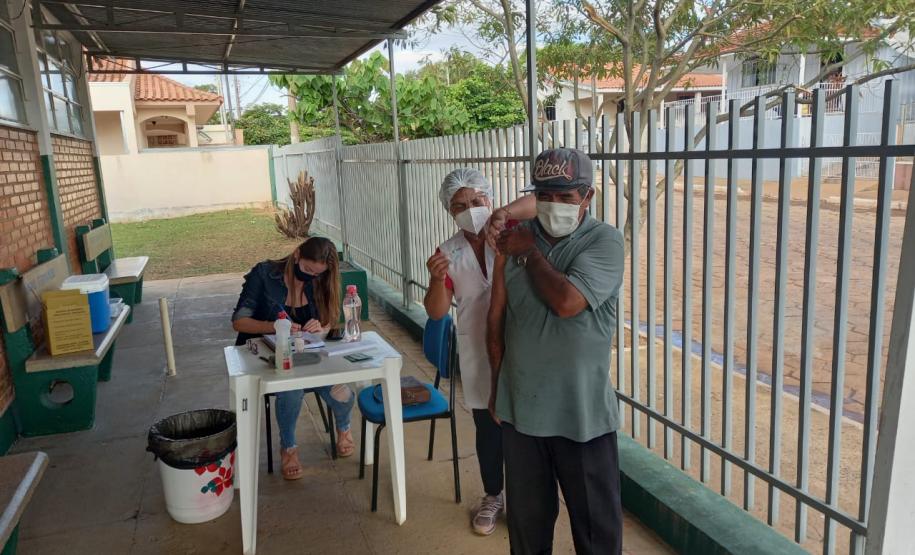 Vacinação final de semana