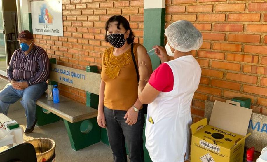 Vacinação final de semana