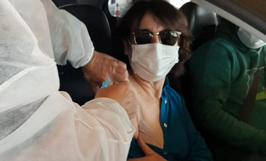 Vacinação final de semana