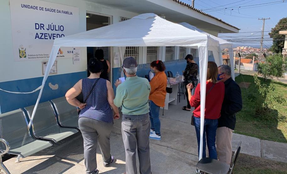 Vacinação final de semana