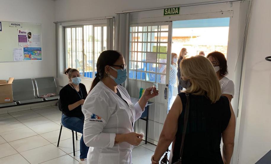 Vacinação final de semana