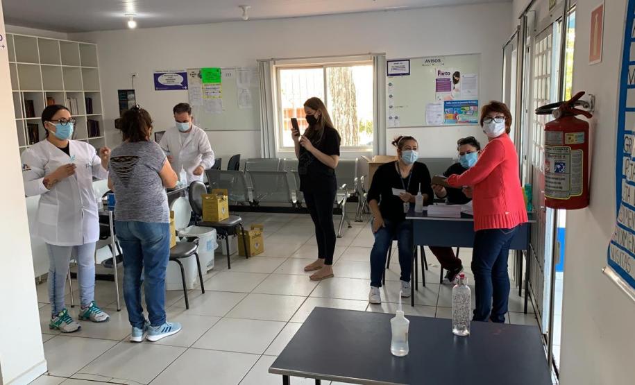 Vacinação final de semana