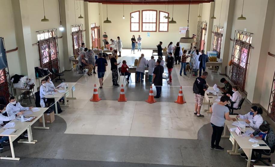 Vacinação final de semana