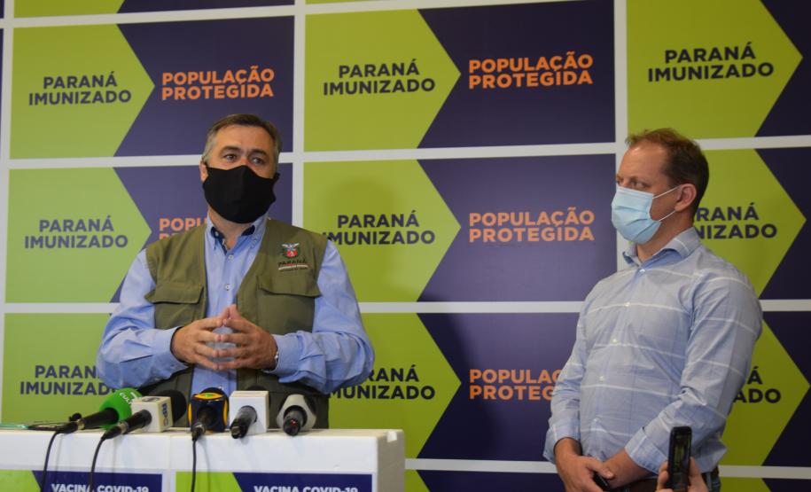 Mais 242 mil vacinas contra a Covid-19 chegam ao Paraná