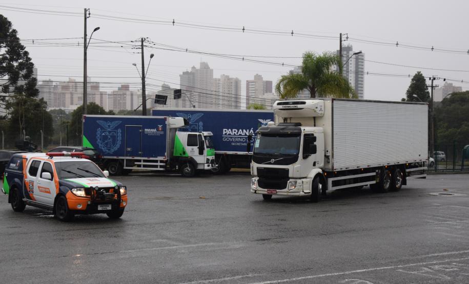 Mais 242 mil vacinas contra a Covid-19 chegam ao Paraná