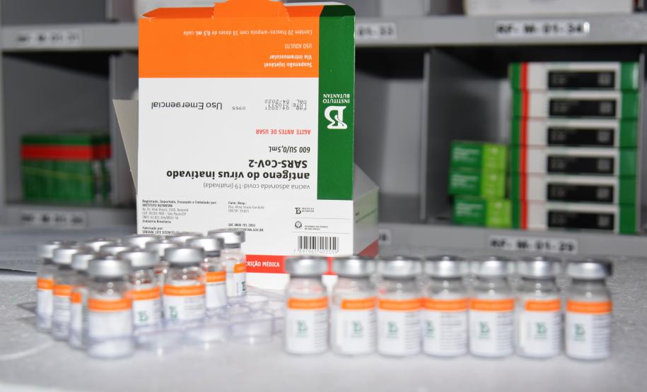 Paraná recebe novas doses da Coronavac e inicia logística para distribuir 367 mil vacinas