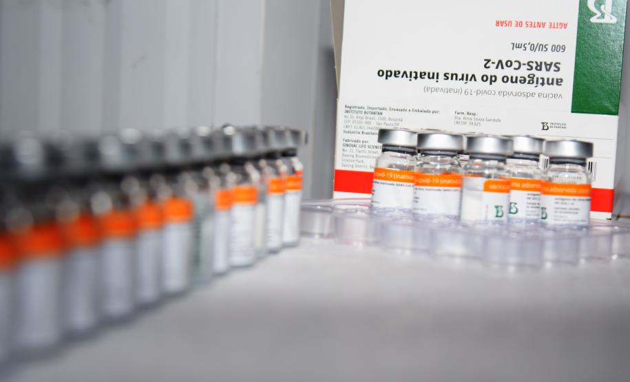 Paraná recebe novas doses da Coronavac e inicia logística para distribuir 367 mil vacinas