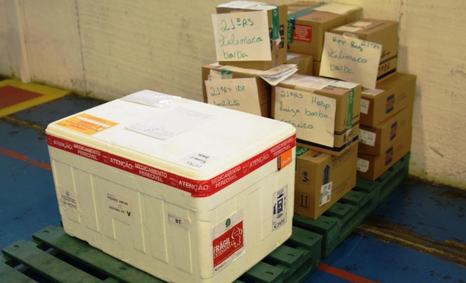 A Secretaria de Estado da Saúde (Sesa) iniciou nesta sexta-feira (14) a distribuição de mais 170.285 medicamentos elencados no chamado “kit de intubação” para pacientes internados com coronavírus.