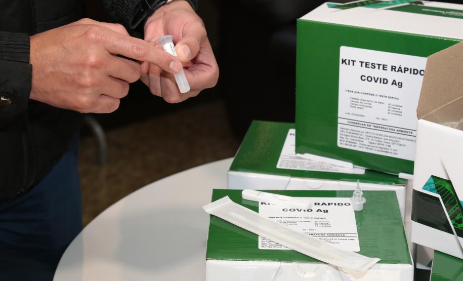 Saúde envia mais 464 mil testes para diagnóstico da Covid-19