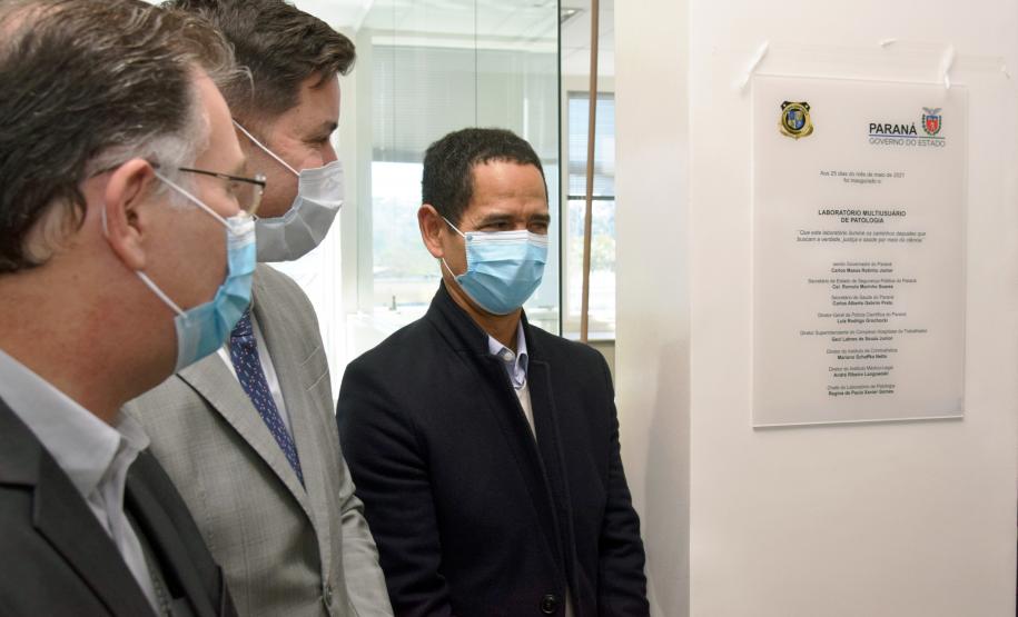 Sesa e Sesp inauguram laboratório multiusuário de patologia forense