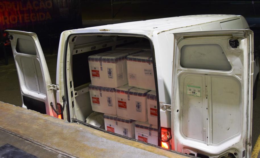 Paraná recebe 352,7 mil doses da vacina AstraZeneca
