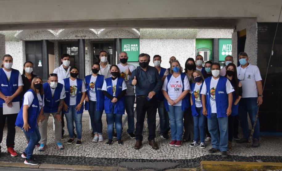 Trabalhadores portuários começam a ser vacinados contra a Covid-19 no Paraná