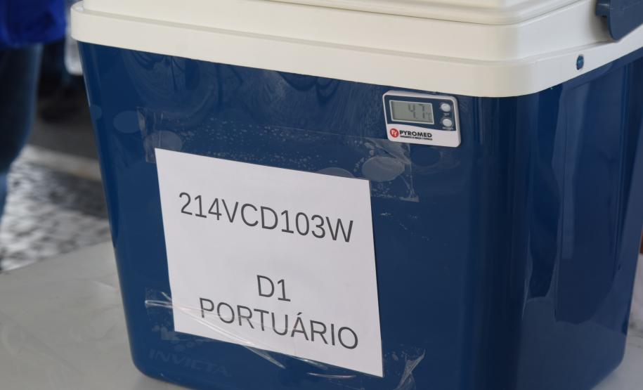Trabalhadores portuários começam a ser vacinados contra a Covid-19 no Paraná
