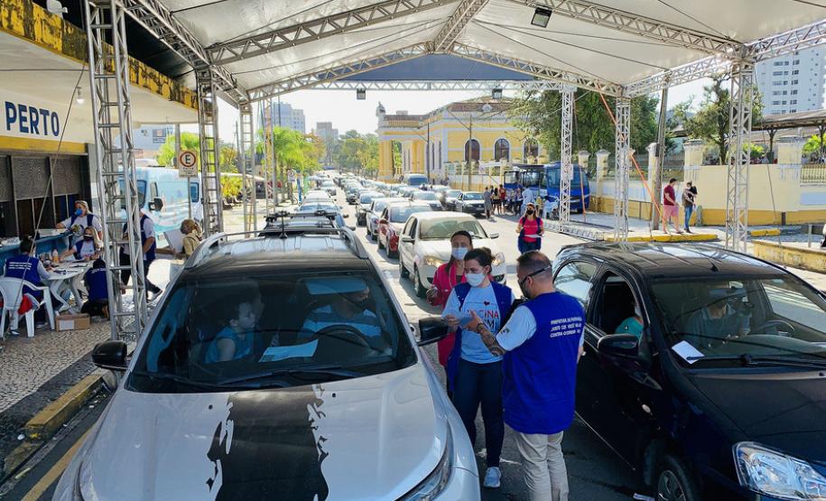 9,8 mil portuários já receberam a 1ª dose da vacina contra Covid-19 no Paraná
