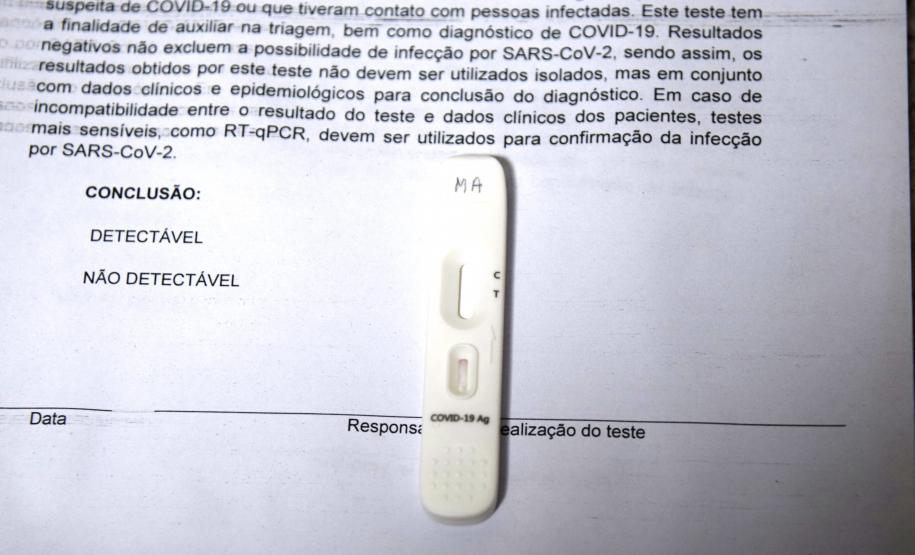 Paraná realiza estratégia de testagem para Covid-19 no aeroporto internacional Afonso Pena