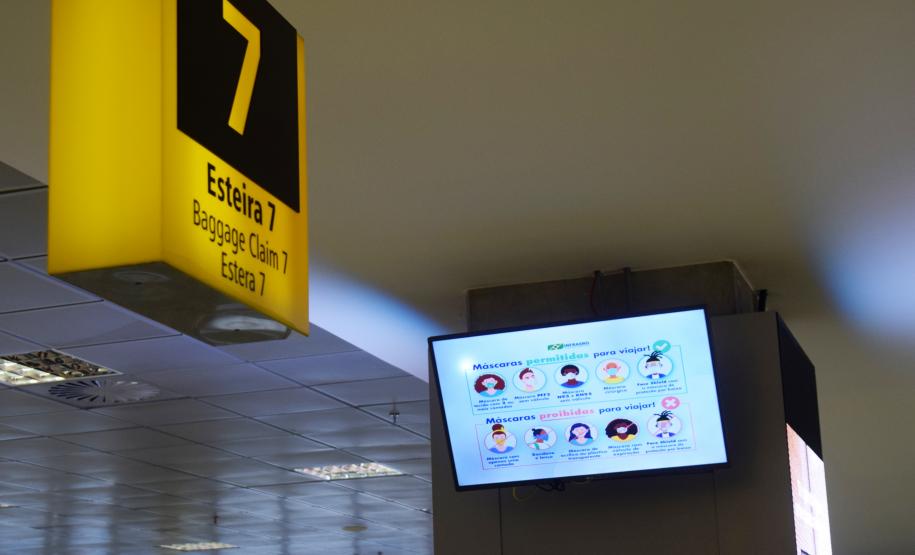 Paraná realiza estratégia de testagem para Covid-19 no aeroporto internacional Afonso Pena