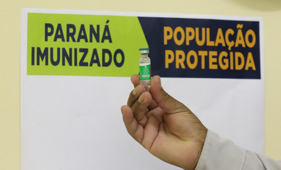 Paraná ultrapassa 4 milhões de vacinas aplicadas contra o coronavírus