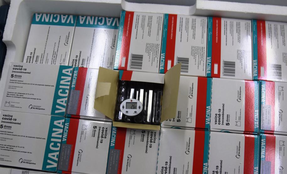 Mais 238 mil vacinas contra a Covid-19 chegam ao Paraná e Estado ultrapassa 6 milhões de doses recebidas