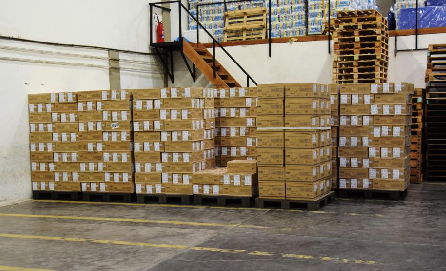 Sesa prepara remessa de mais de 2 milhões de seringas e agulhas para a vacinação da Covid-19