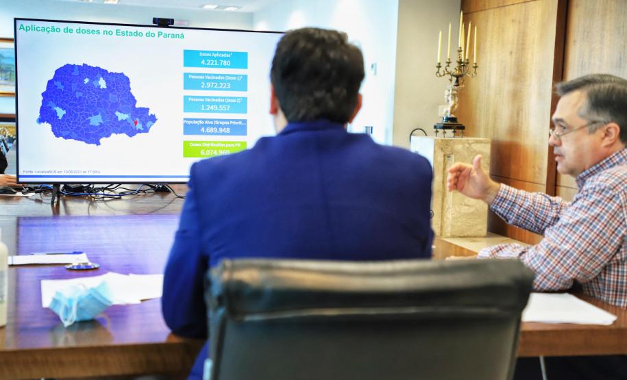 Estado firma pacto com municípios para acelerar o ritmo da vacinação contra a Covid-19