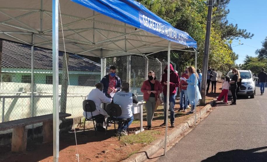 Municípios aderem campanha de domingo a domingo e população é vacinada contra a Covid-19 neste sábado