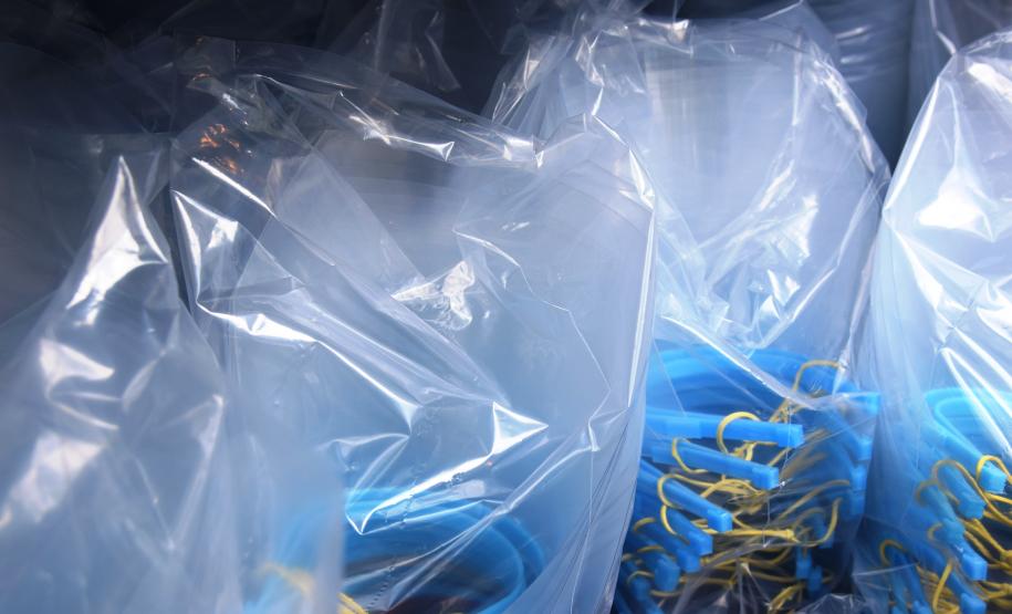 Sesa recebe doação de máscaras face shield da Celepar